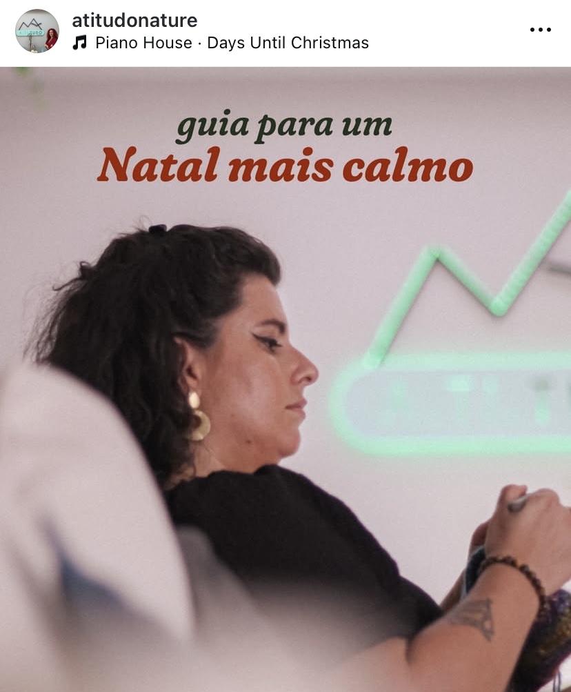post instagram natal mais calmo